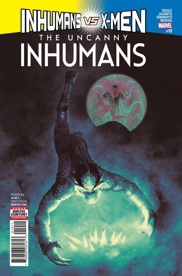 Uncanny Inhumans #19 cover
