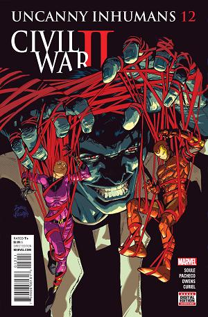 Uncanny Inhumans #12 cover