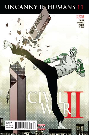 Uncanny Inhumans #11 cover