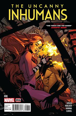 Uncanny Inhumans #8 cover