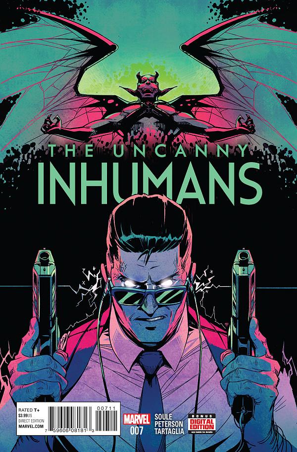 Uncanny Inhumans #7  cover