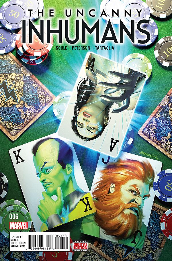 Uncanny Inhumans #6  cover