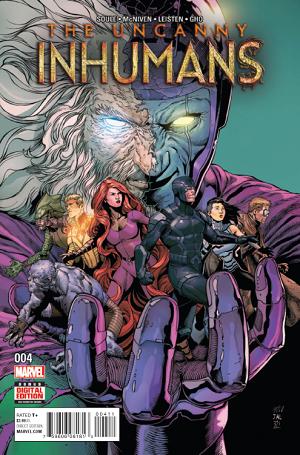 Uncanny Inhumans #4 cover