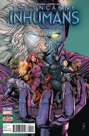 Uncanny Inhumans #4 MCNIVEN 2ND PTG cover