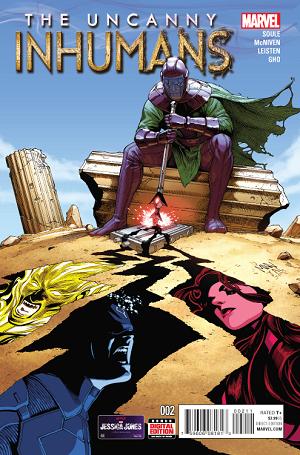 Uncanny Inhumans #2 cover