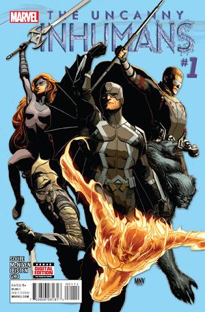 Uncanny Inhumans #1 cover