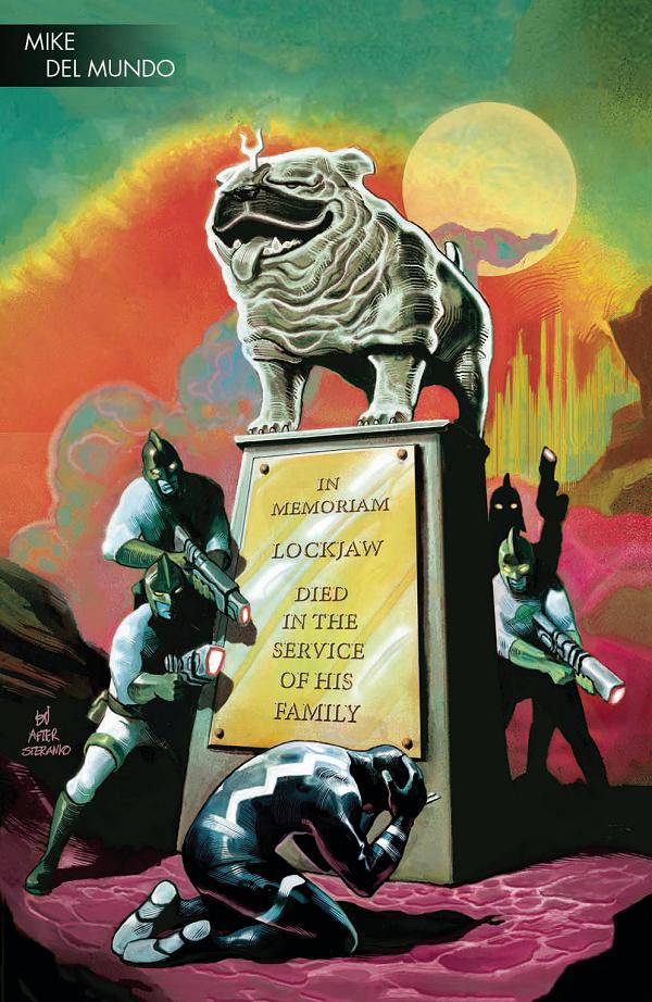 Death Of Inhumans #5 (OF 5) DEL MUNDO YOUNG GUNS cover