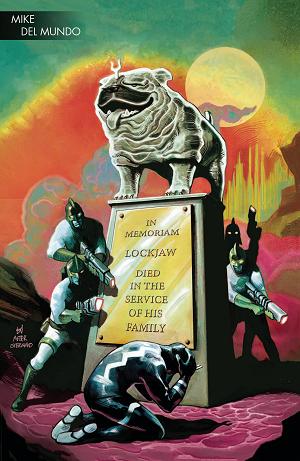 Death Of Inhumans #5 (OF 5) DEL MUNDO YOUNG GUNS cover