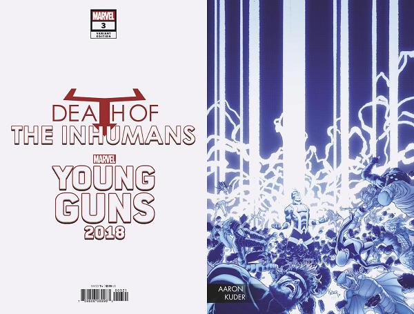 Death Of Inhumans #3 (OF 5) KUDER YOUNG GUNS CONNECTING cover
