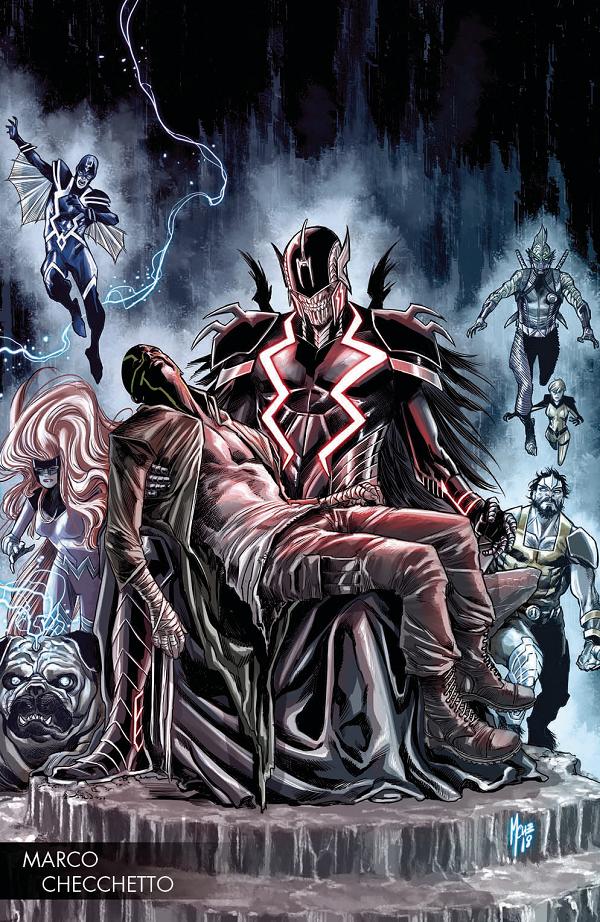 Death Of Inhumans #2 (OF 5) CHECCHETTO YOUNG GUNS cover