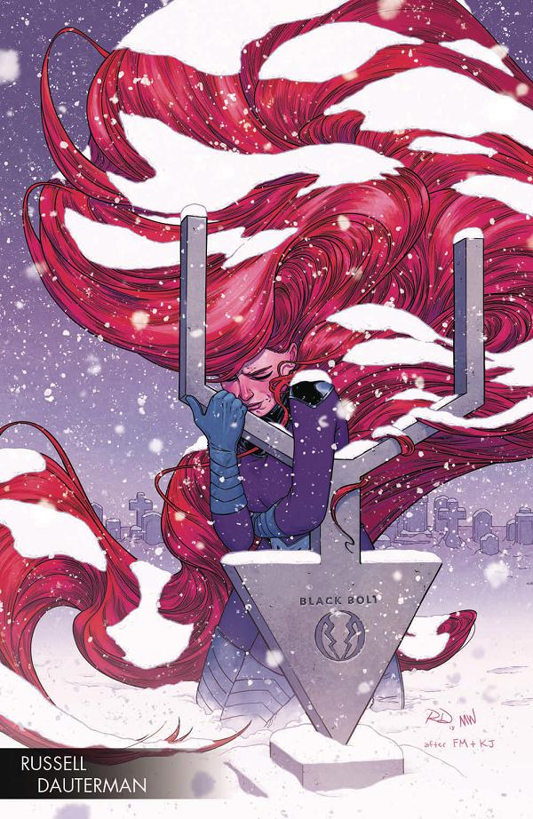 Death Of Inhumans #1 variant cover by Russell Dauterman