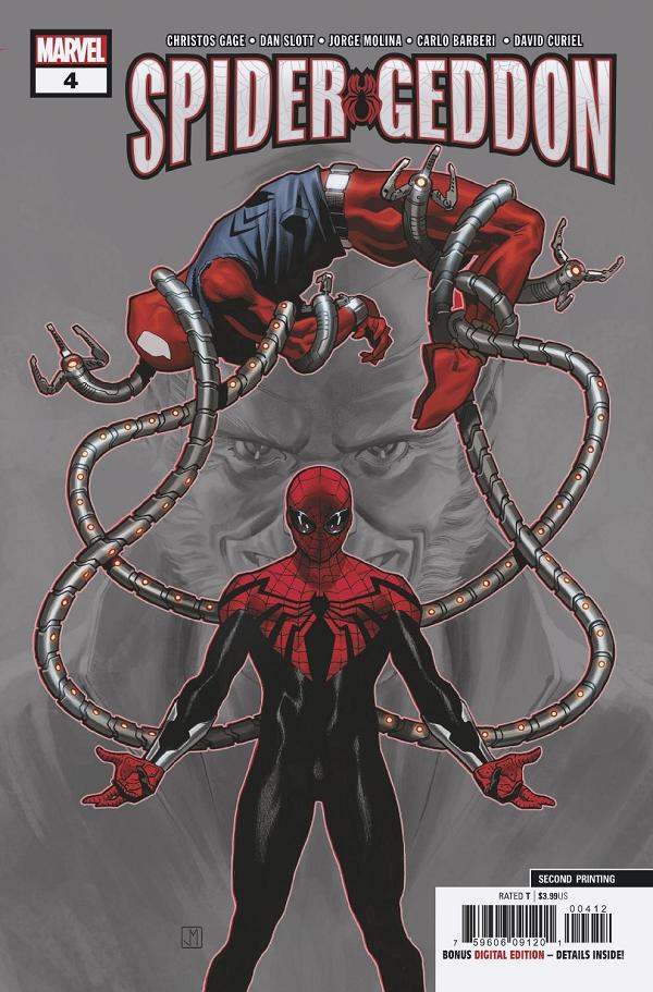 Spider-Geddon #4 (OF 5) 2ND PTG BARBERI cover