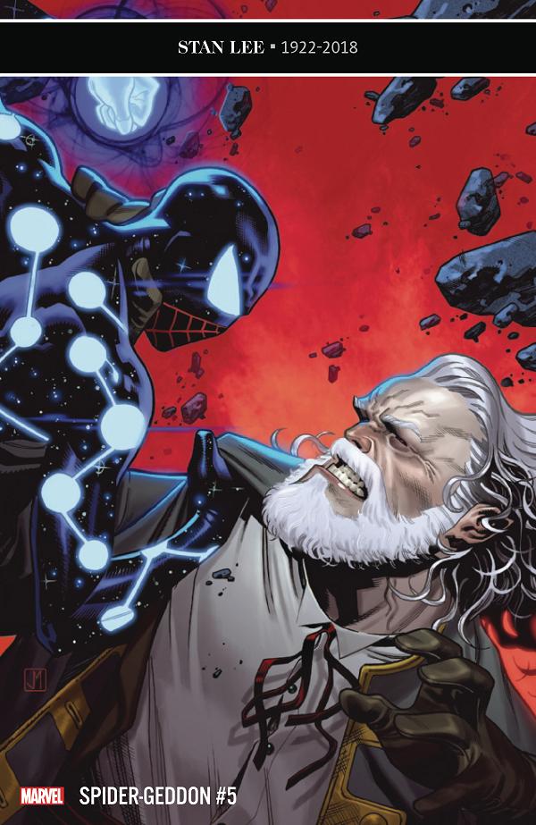 Spider-Geddon #5 cover by Jorge Molina