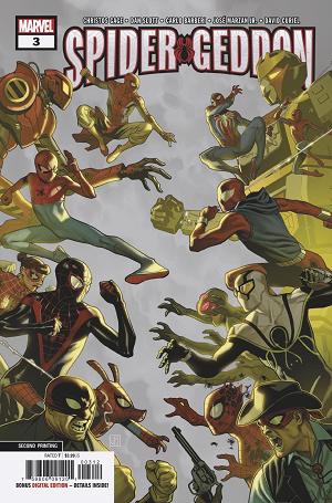 Spider-Geddon #3 (OF 5) 2ND PTG BARBERI cover
