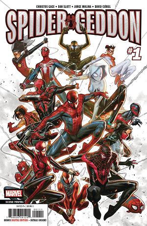 Spider-Geddon #1 (OF 5) 2ND PTG MOLINA cover