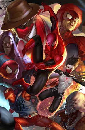 Spider-Geddon #1 (OF 5) IN HYUK LEE CONNECTING cover
