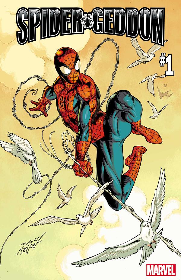 Spider-Geddon #1 (OF 5) BAGLEY PETER PARKER SPIDER-MAN cover
