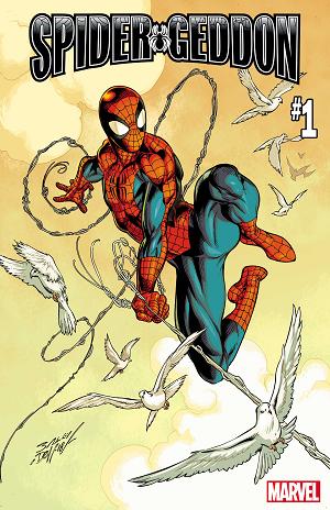 Spider-Geddon #1 (OF 5) BAGLEY PETER PARKER SPIDER-MAN cover
