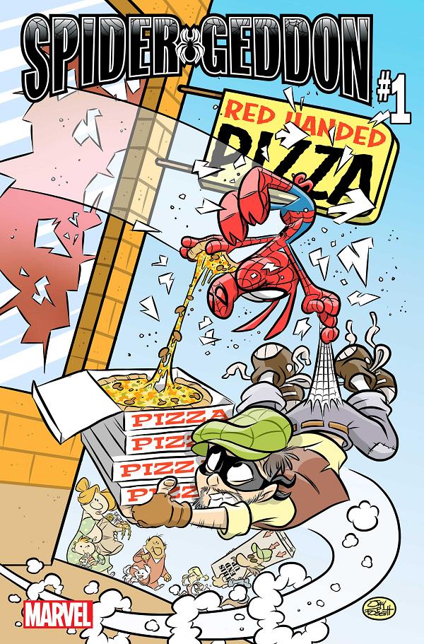 Spider-Geddon #1 (OF 5) FOSGITT SPIDER-HAM cover
