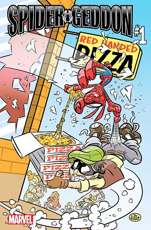 Spider-Geddon #1 (OF 5) FOSGITT SPIDER-HAM cover