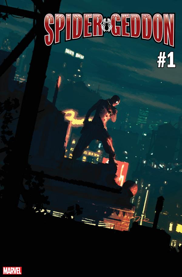 Spider-Geddon #1 (OF 5) PAREL SPIDER-MAN NOIR cover