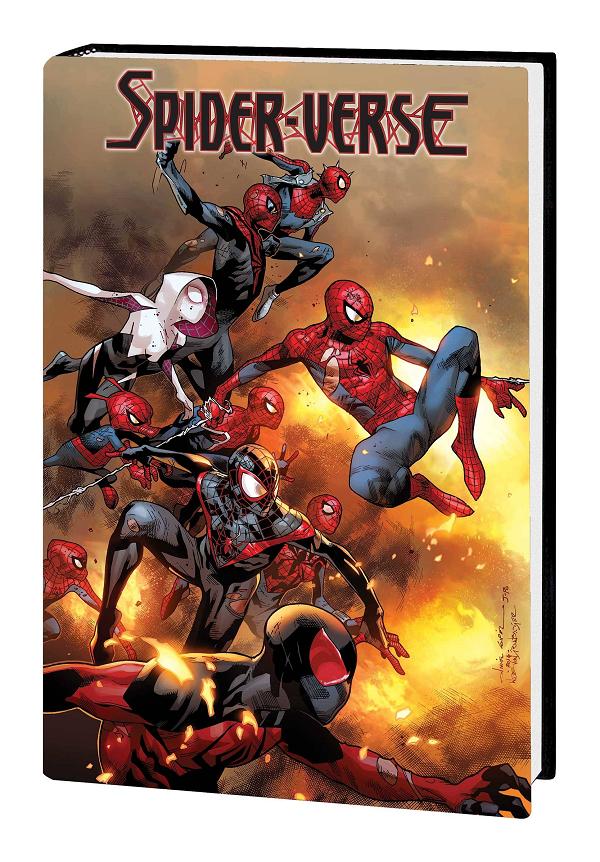 Spider-Verse Spider-Geddon Omnibus Coipel Var cover by Olivier Coipel