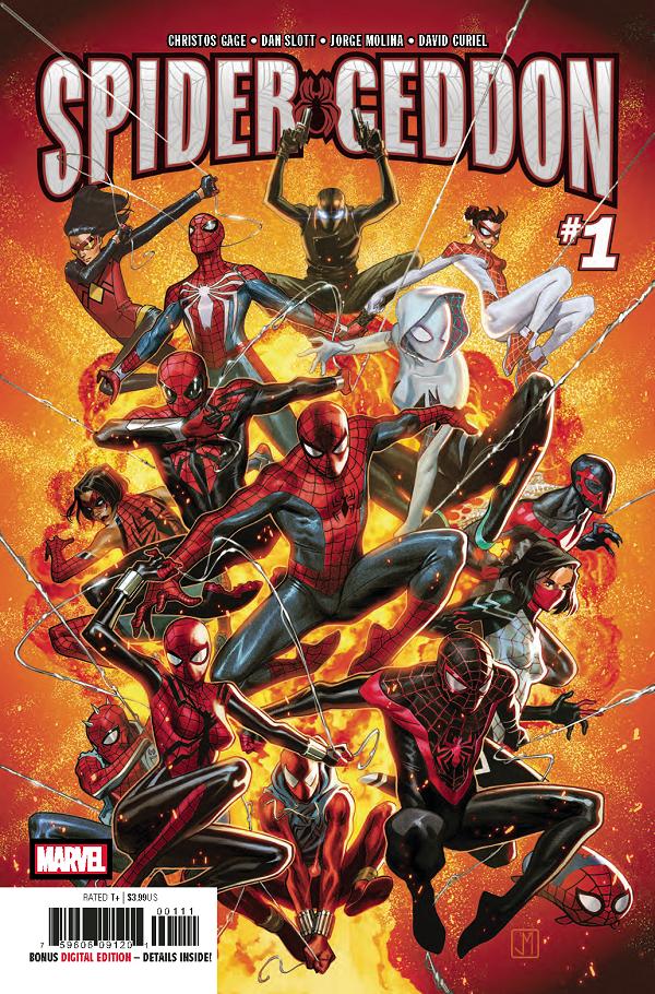 Spider-Geddon #1  cover