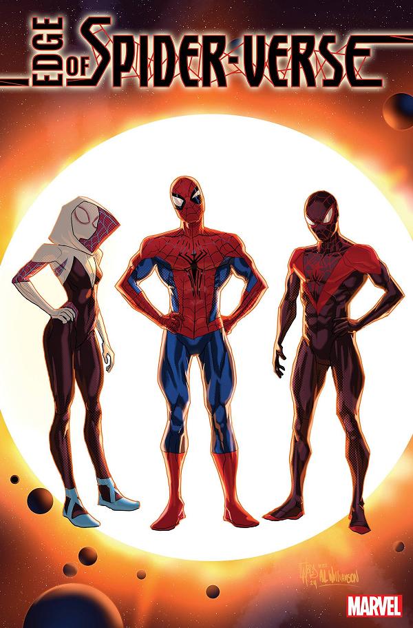 Edge Of Spider-Verse #3 PETE WOODS HOMAGE cover