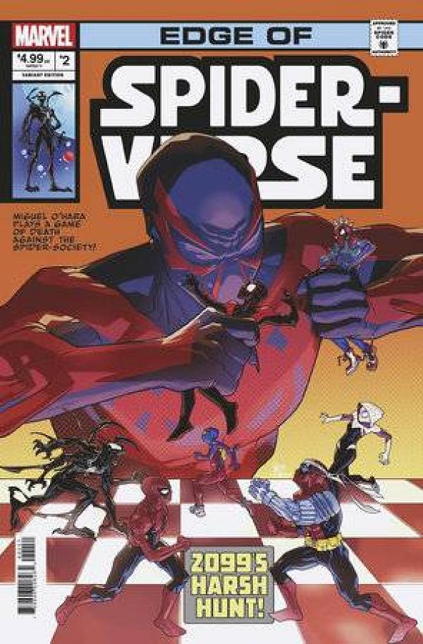 Edge Of Spider-Verse #2 PETE WOODS HOMAGE cover