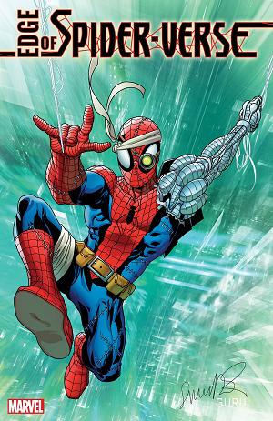 Edge Of Spider-Verse #2 LARROCA CYBORG SPIDER-MAN cover