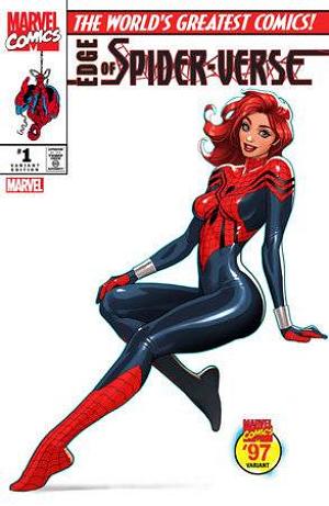 Edge Of Spider-Verse #1 DAVID NAKAYAMA MARVEL 97 cover