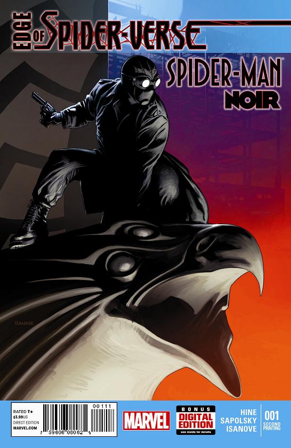 Edge Of Spider-Verse #1 (OF 5) 2ND PTG ISANOVE cover
