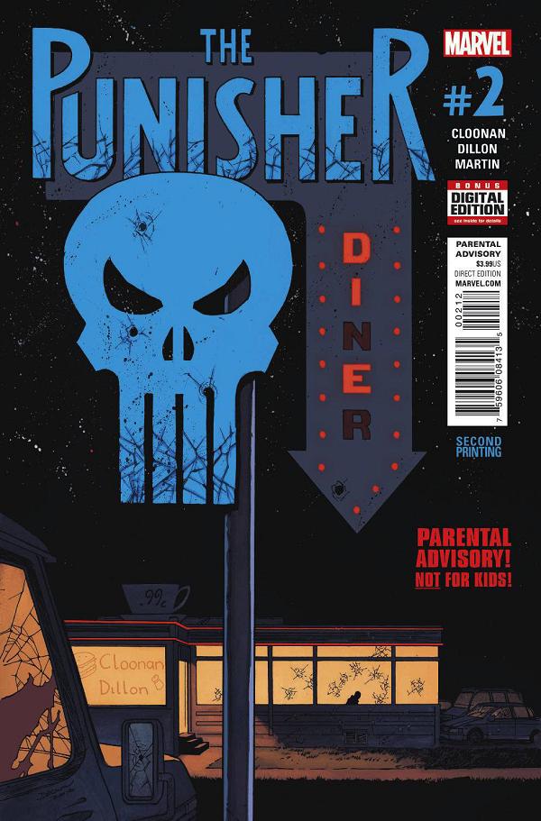 Punisher #2 SHALVEY 2ND PTG cover