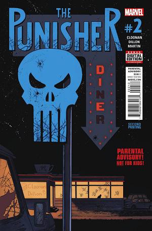 Punisher #2 SHALVEY 2ND PTG cover