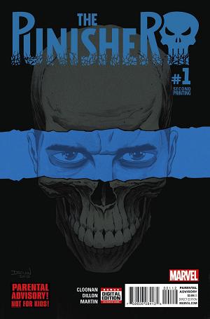 Punisher #1 SHALVEY 2ND PTG cover