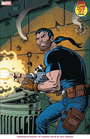 Punisher #4 DAN JURGENS MARVEL 97 cover