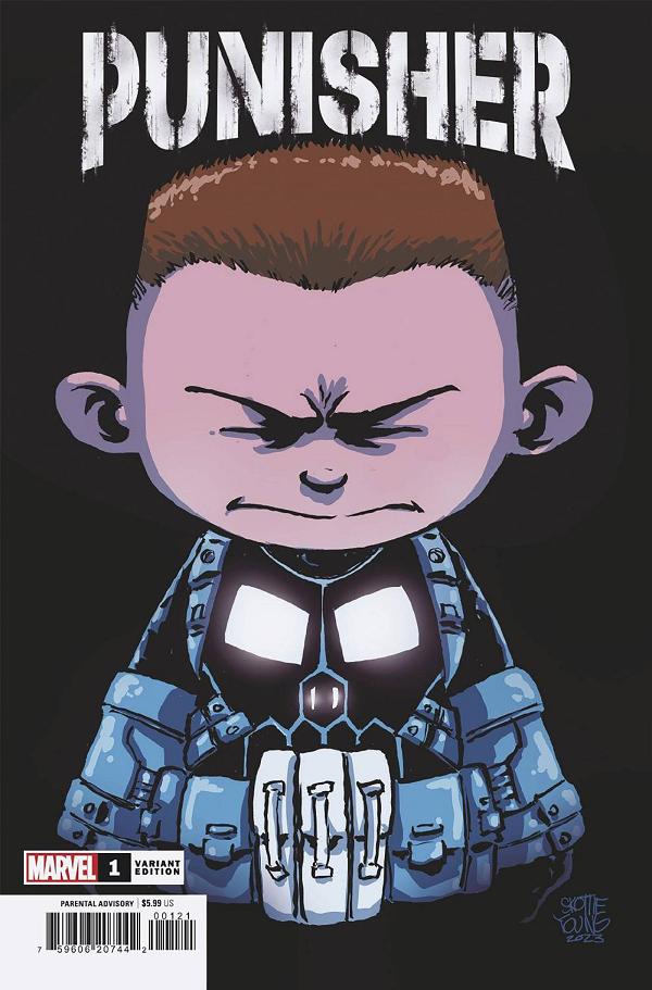 Punisher #1 SKOTTIE YOUNG cover