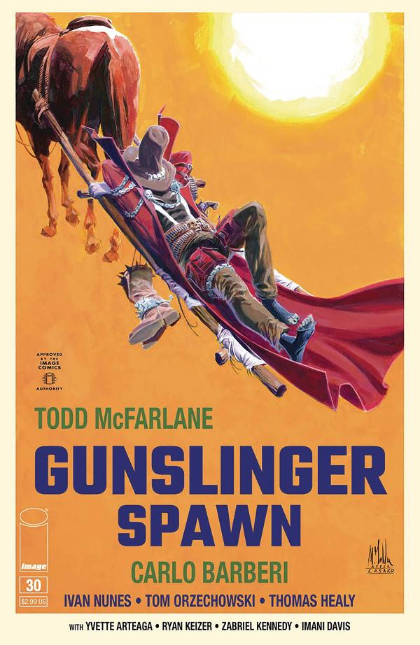 Gunslinger Spawn #30 cover by Marco Failla