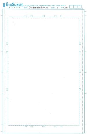 Gunslinger Spawn #18 CVR C BLANK SKETCH cover