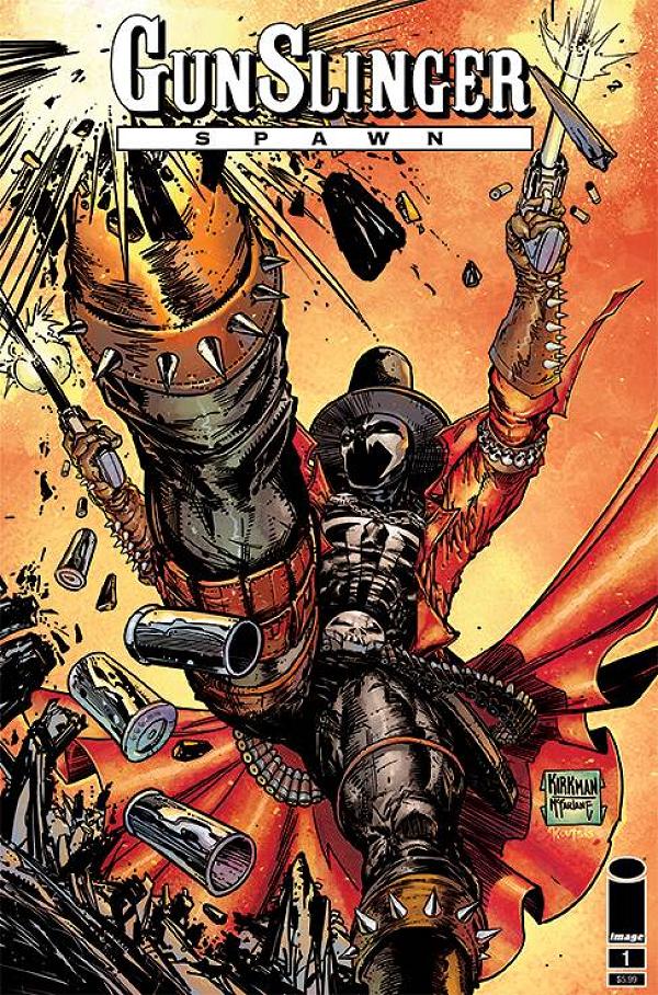 Gunslinger Spawn #1 variant cover by Robert Kirkman