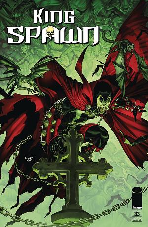 King Spawn #33 CVR B RENAUD cover