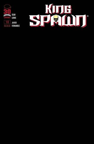 King Spawn #10 CVR B BLANK SKETCH CVR cover