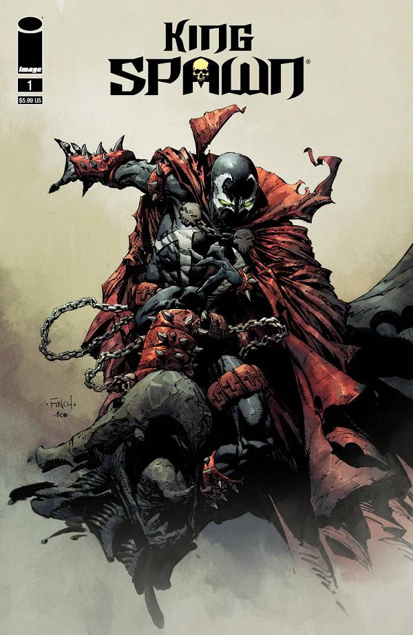 King Spawn #1 variant cover by David Finch