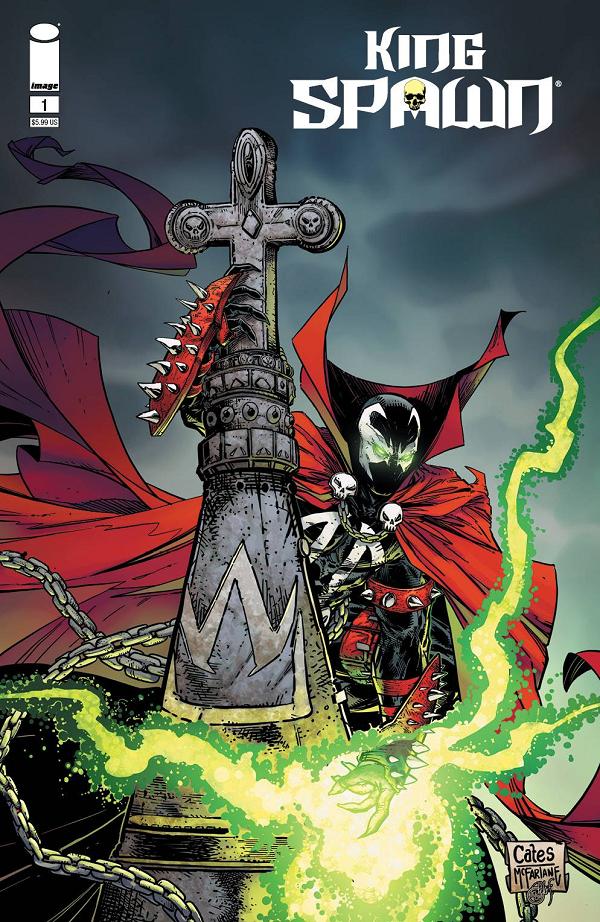 King Spawn #1 CVR G CATES cover