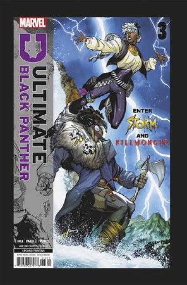 Ultimate Black Panther #3 2ND PTG STEFANO CASELLI cover