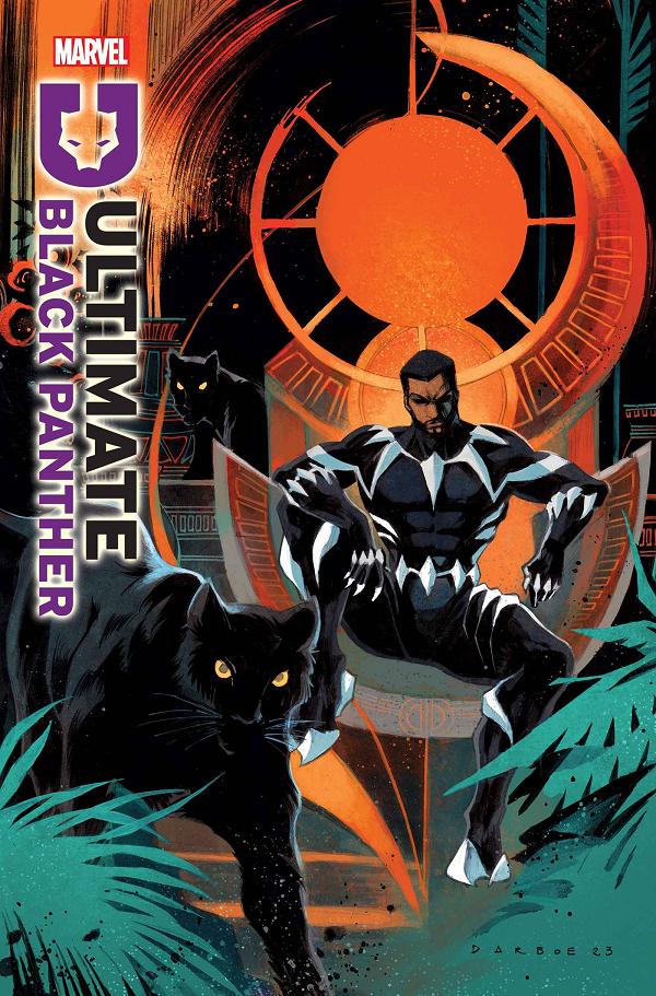 Ultimate Black Panther #1 variant cover by Karen Darboe