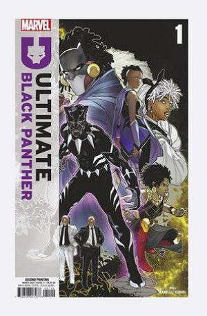Ultimate Black Panther #1 2ND PTG SILVA cover