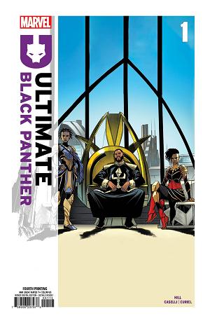 Ultimate Black Panther #1 4TH PTG STEFANO CASELLI cover