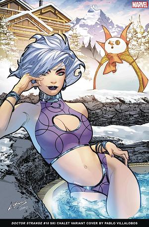 Doctor Strange #10 PABLO VILLALOBOS SKI CHALET cover