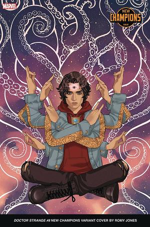 Doctor Strange #8 ROMY JONES NEW CHAMPIONS cover